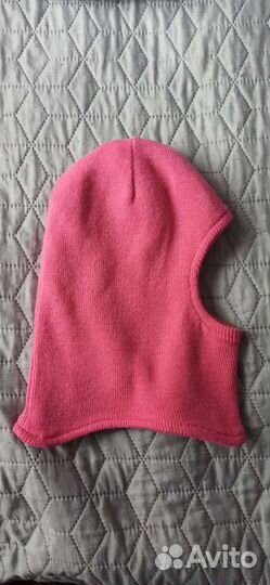 Шапка шлем для девочки 2шт