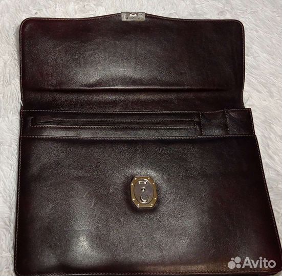 Папка для документов petek нат. кожа,ручная работа