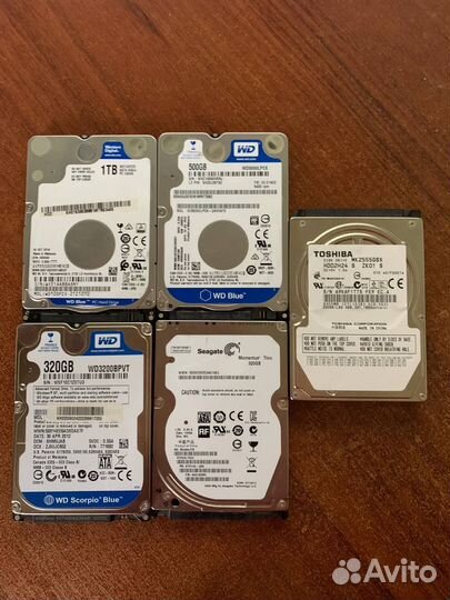 HDD Жесткий диск 2.5 и SSD