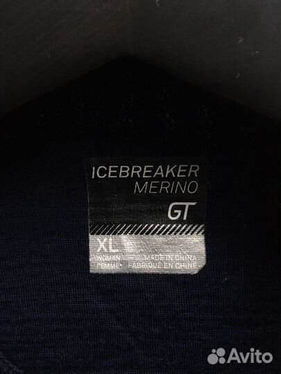 Шерстяная кофта на молнии Icebreaker (М)