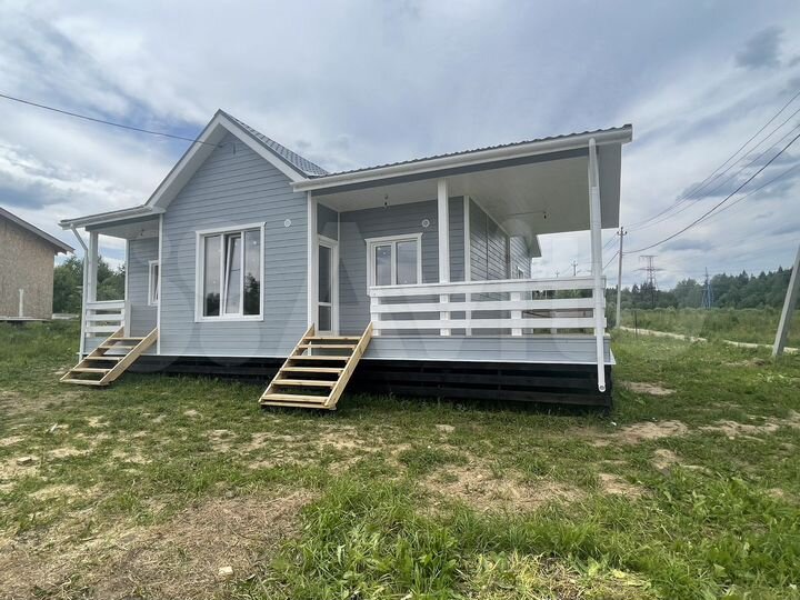 Дом 104,9 м² на участке 8 сот.