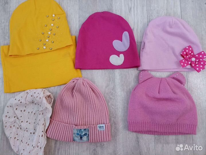 Шапки для девочки пакетом