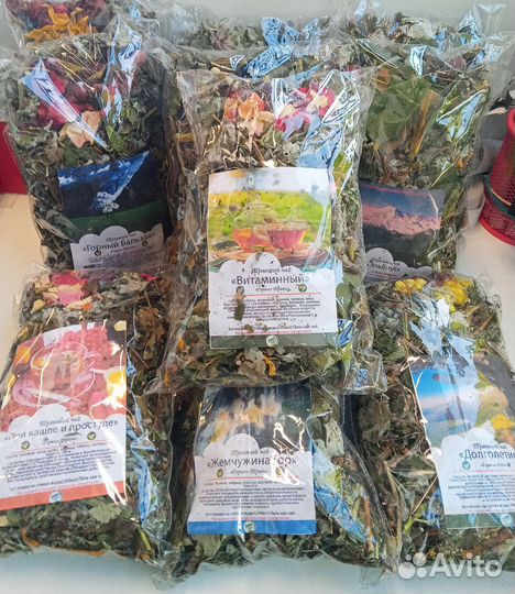 Травяной чай, Горные травы из Кавказа