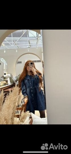 Джинсовое платье levis