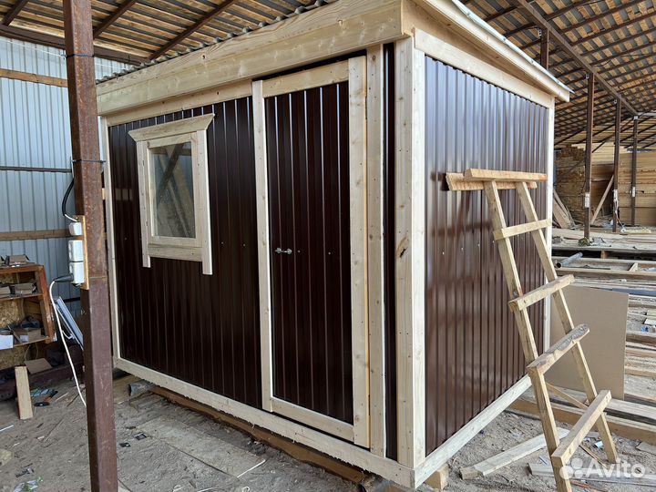 Бытовка дачная 3м