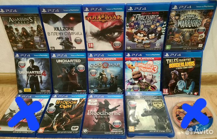 Ps4, ps5 диски Лицензия (игры дополнены 22.08.23)