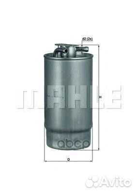 KL160/1 фильтр топливный BMW E39/E46/X5 2.0D-3