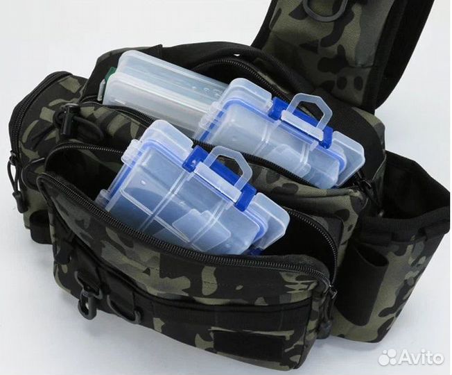Сумка многофункциональная рыболовная на плечо