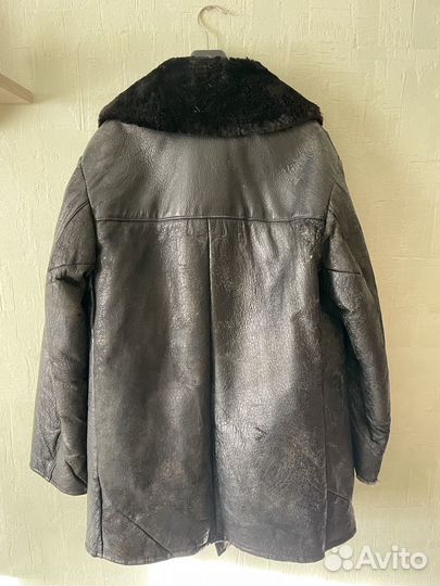 Дубленка натуральная мужская 52 54