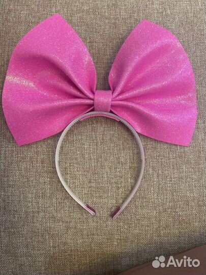 Ободок для волос ручной работы бант