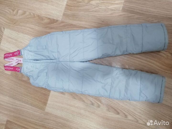 Зимние брюки для девочки 110