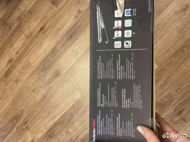 Утюжок для волос babyliss pro