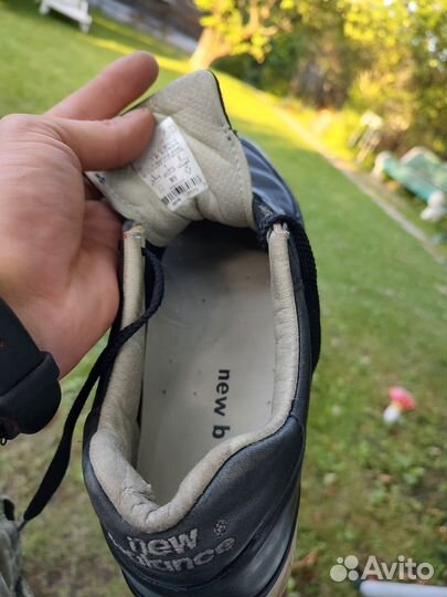 Кроссовки New balance кожа