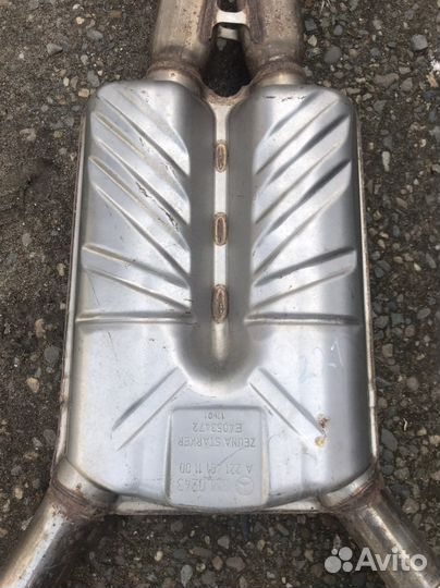 Глушитель Mercedes W221 Long