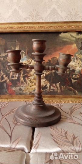 Шкатулка и подсвечник