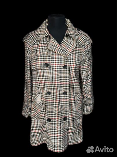 Плащ женский в клетку