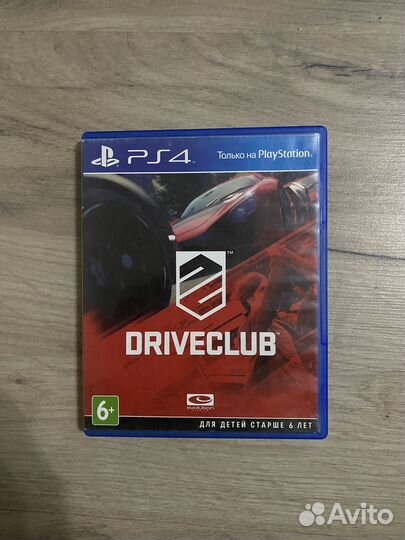 Игры ps4 driveclub
