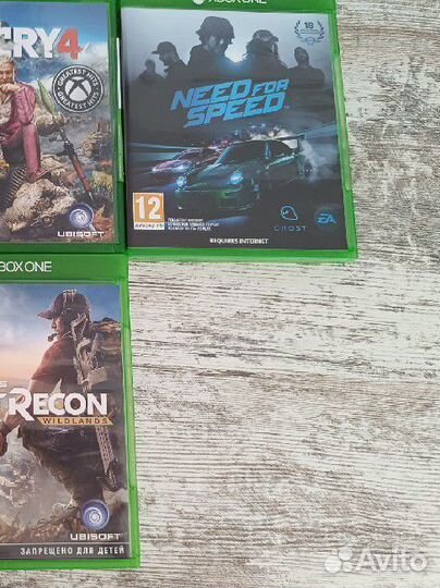 Игры на xbox One диски