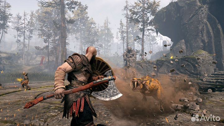 PS4 Игра God of War 4 (русская версия)