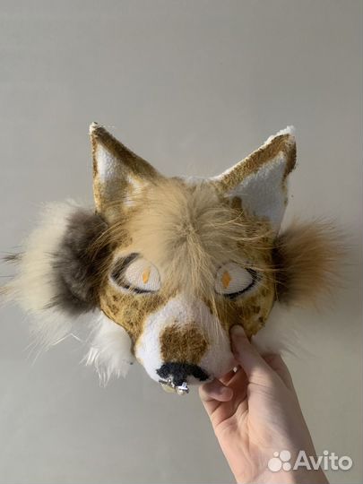 Маска для квадробики Лиса