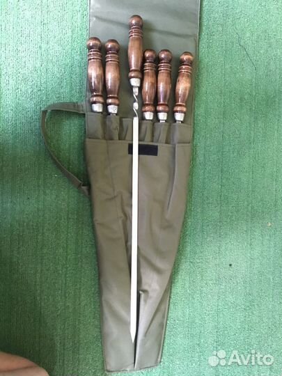 Набор шампуров в чехле