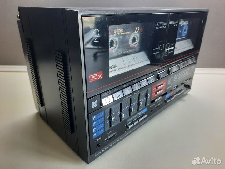 Двухкассетный японец National RX-C66