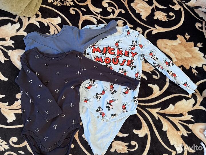 Вещи пакетом на мальчика с рождения