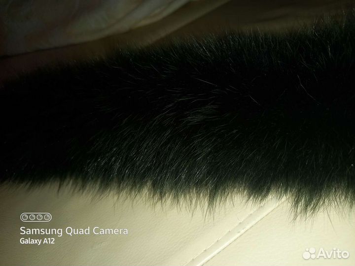 Меховой воротник песец