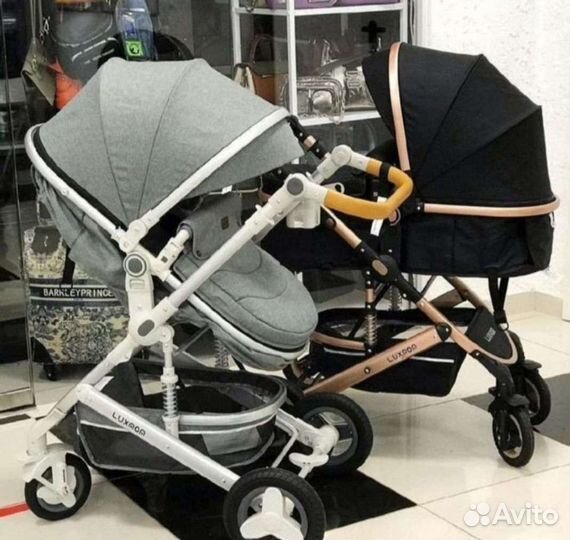 В упаковке Новая 3в1 коляска