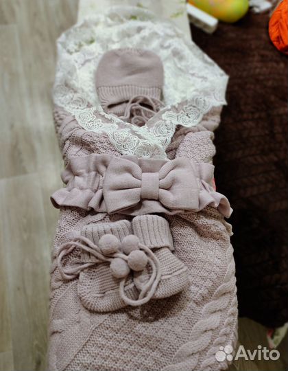 Конверт на выписку весна осень