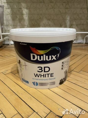 Dulux 3d white фото