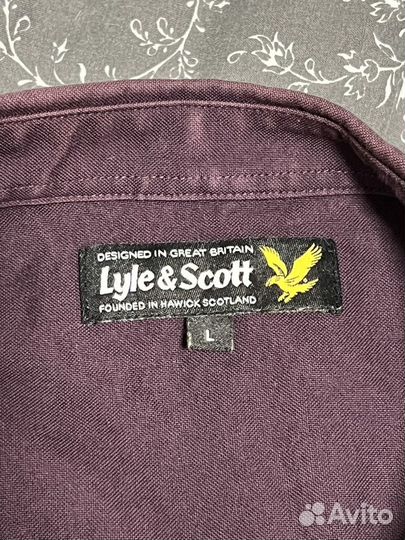 Lyle scott мужская рубашка L