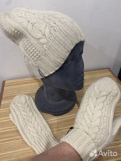 Комплект шапка варежки Snapp Capsfree