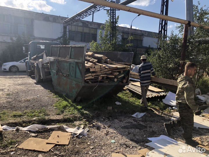 Вывоз строительного мусора, демонтаж