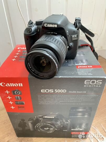 Зеркальный фотоаппарат canon 550d