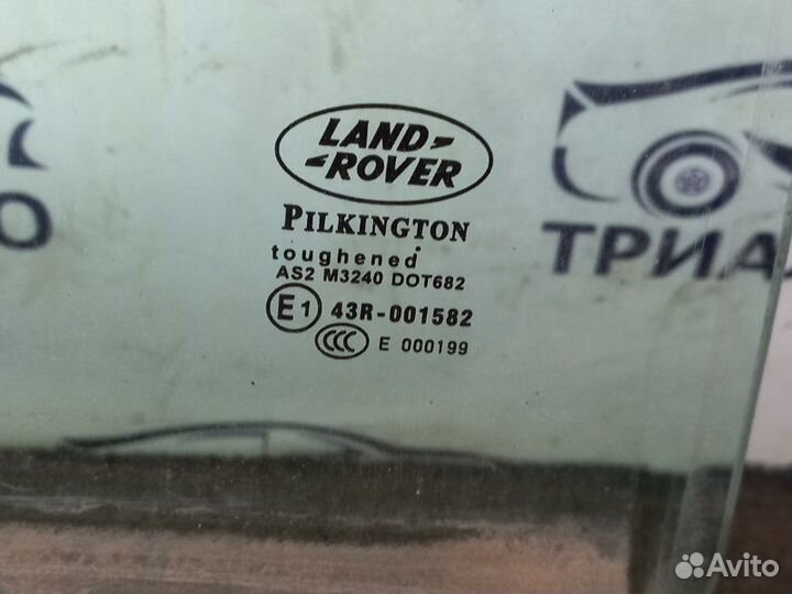 Стекло двери заднее правое Land Rover Freelander 2