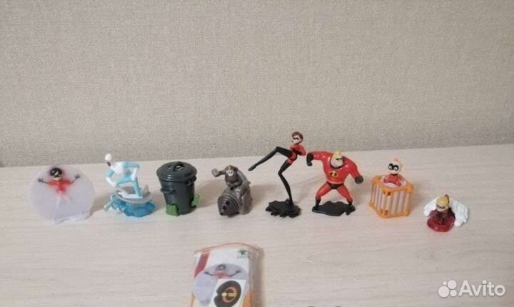 Игрушки киндер сюрприз суперсемейка 2