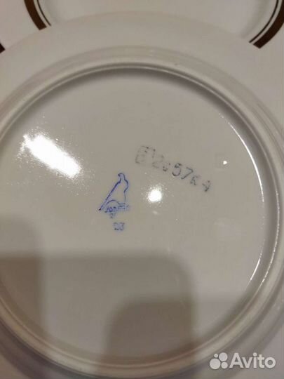 Фарфоровые тарелки СССР