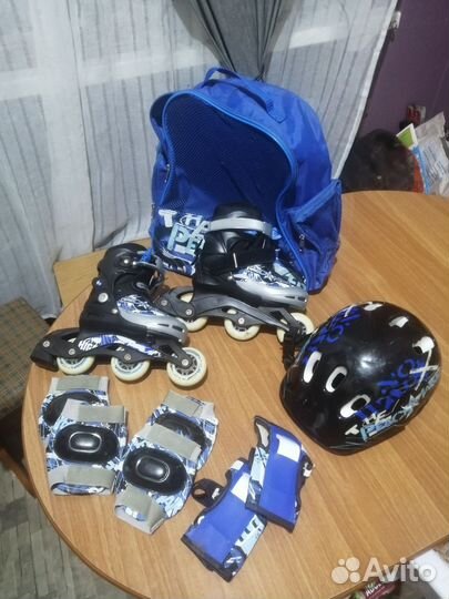 Роликовые коньки детские раздвижные