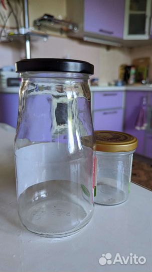 Банки стеклянные