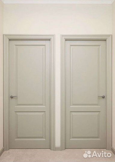 Дверь межкомнатная белая