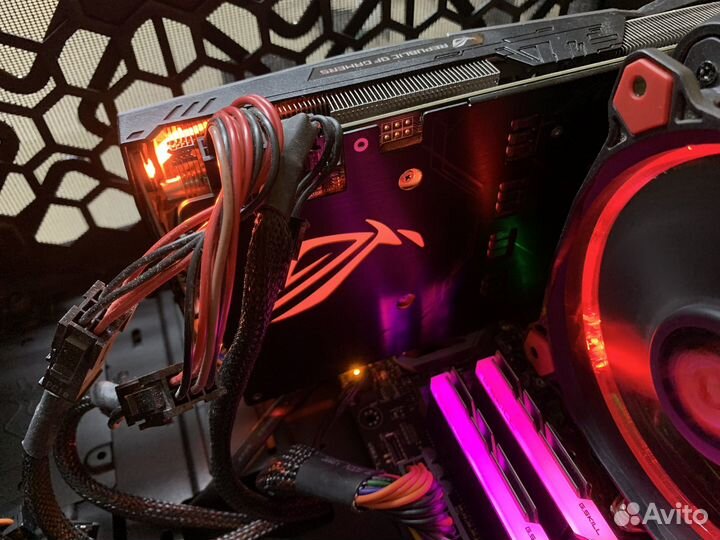 Видеокарта gtx 1080 Asus Rog