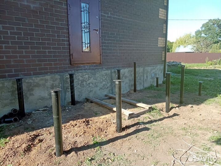 Свайный фундамент под ключ