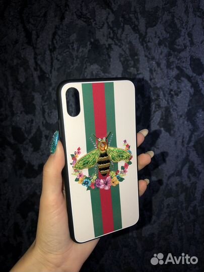 Кожаный чехол iPhone 10