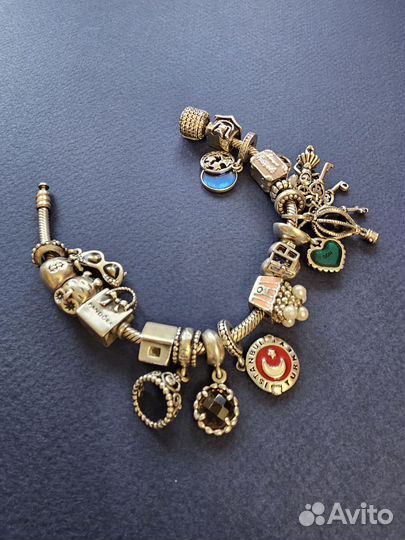 Браслет пандора серебро