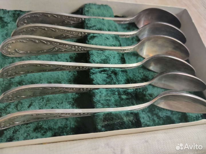 Чайные ложки мельхиор