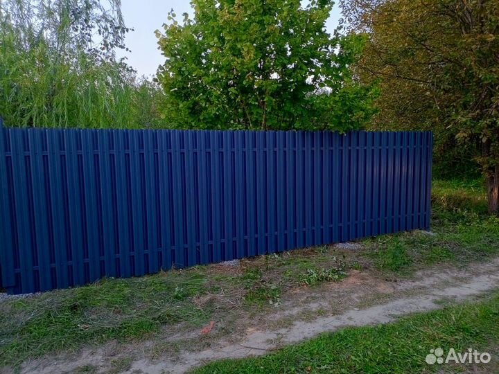 Установка заборов