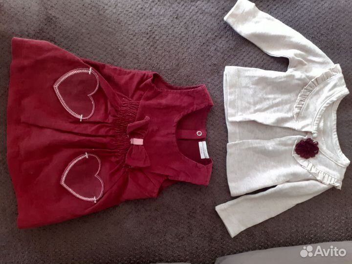 Детские вещи на девочку 3-6мес