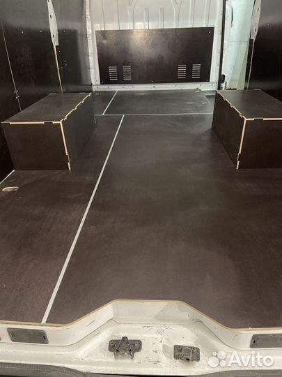 Обшивка кузова фанерой Рено Мастер L3H2