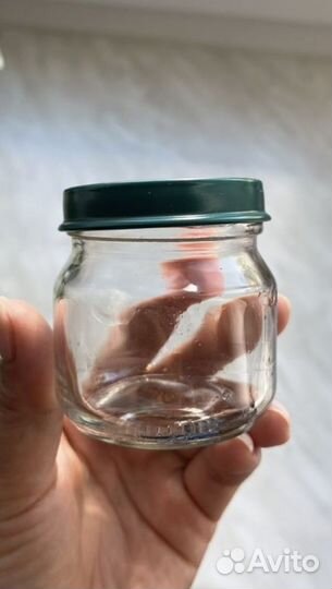 Баночки детского питания пусты чистые